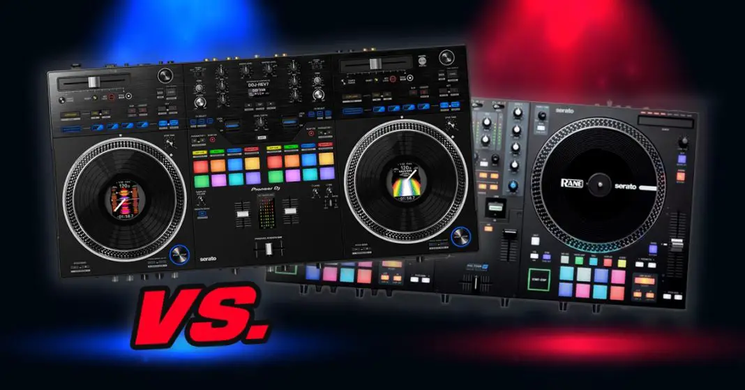 Pioneer Ddj Rev Vs Rane One Ultimate Comparison Djgear K