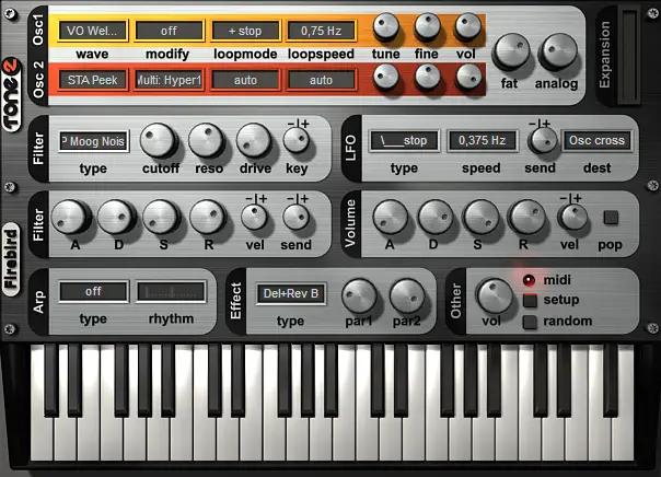 Tone2 FireBird VST