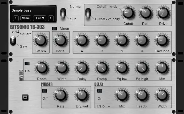 Bitsonic TB-303 VST