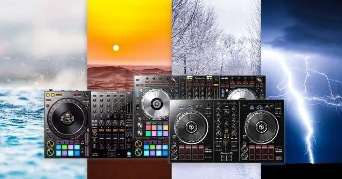 DJ gear weather conditions