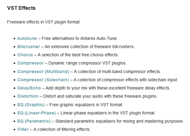 A sample from the bedroomproducersblog.com free VST plugin collection. 