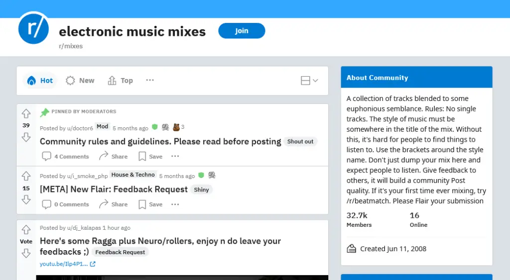 r/mixes