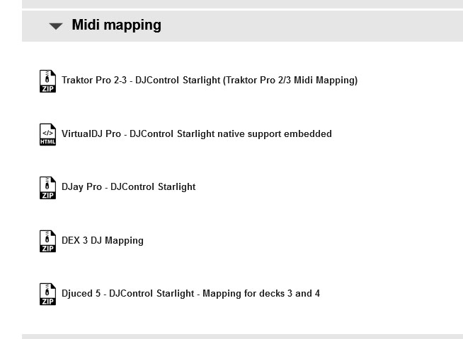Additional MIDI mappings available for the Virtual DJ and Traktor Pro software. | Source: support.hercules.com