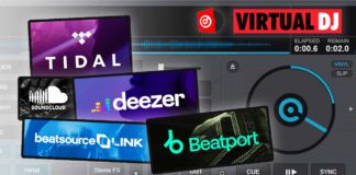 Virtual DJ music streaming services integration