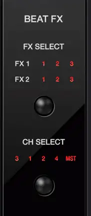 The Beat FX section features buttons for FX and channel selection.