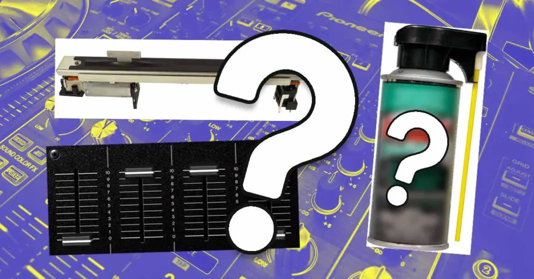 How To Clean Audio Faders On A DJ Mixer? (No Disassembly!) djgear2k