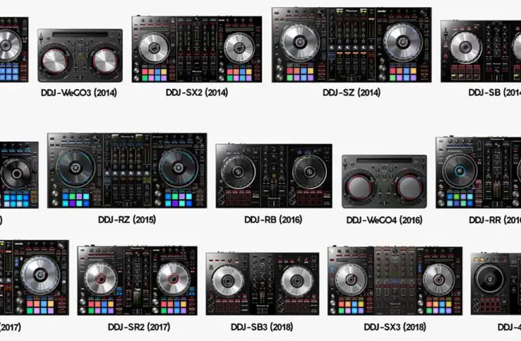 Pioneer DJ controllers evolution