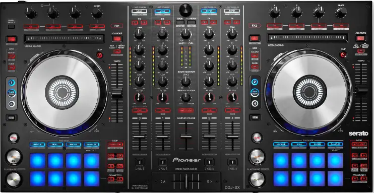 The original Pioneer DDJ-SX DJ controller (2012).