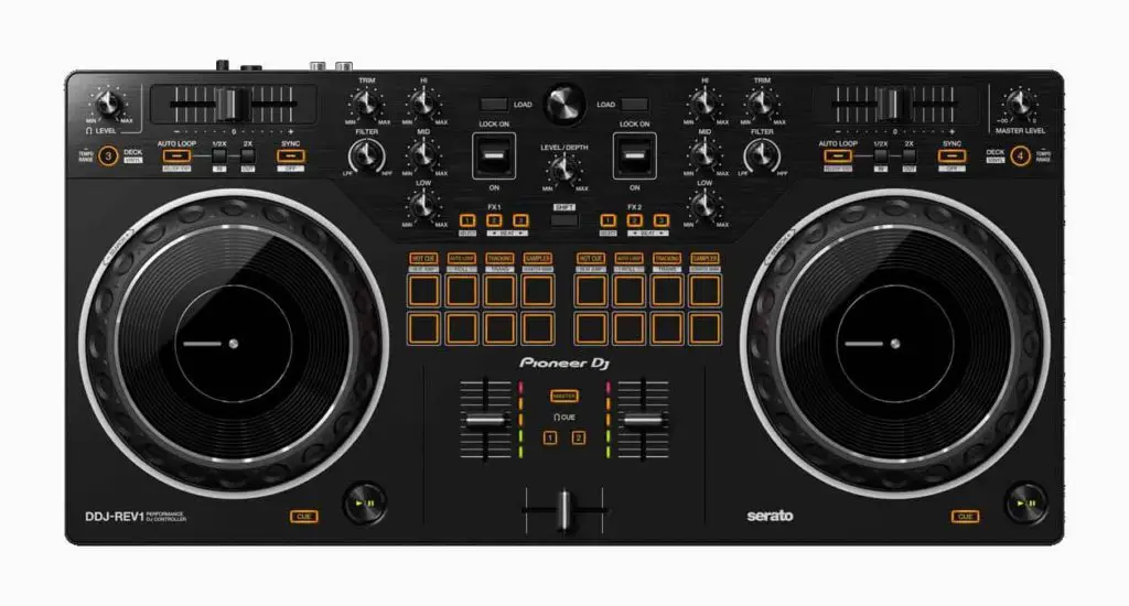 Pioneer DDJ-Rev1 is a great choice not only for beginner DJs but also for DJs that need a quality backup controller.