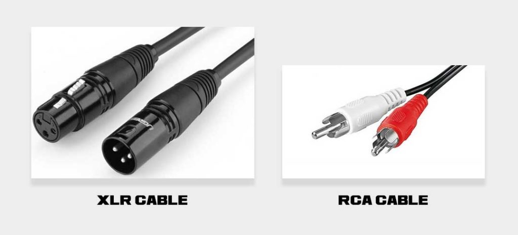 When it comes to cables most commonly used by DJs, the XLR and RCA connections first come to mind.