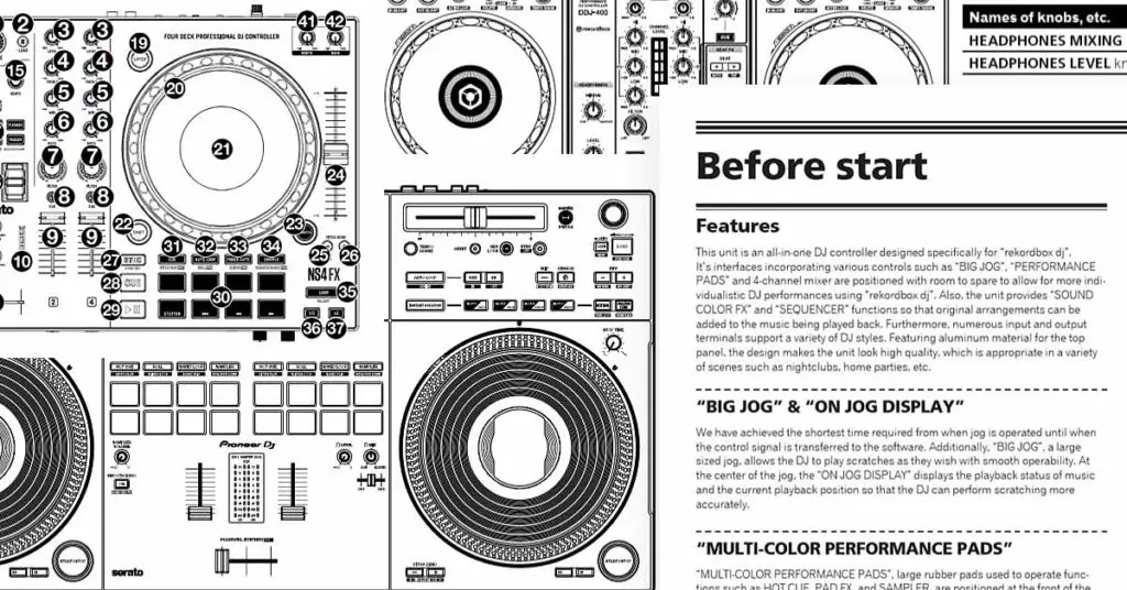 All DJ Controller User Manuals And PDF Guides - Download Link Megalist.