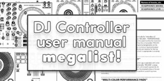 All DJ Controller User Manuals And PDF Guides - Download Links Megalist