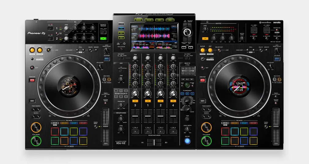 Pioneer XDJ-XZ top view.