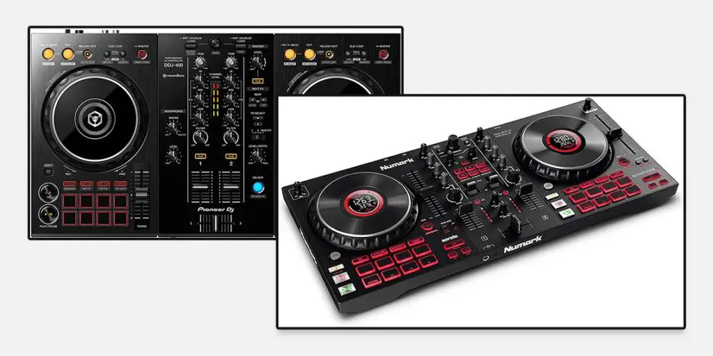 Entry-level DJ controllers - full basic feature sets allowing you to perform live without any trouble.