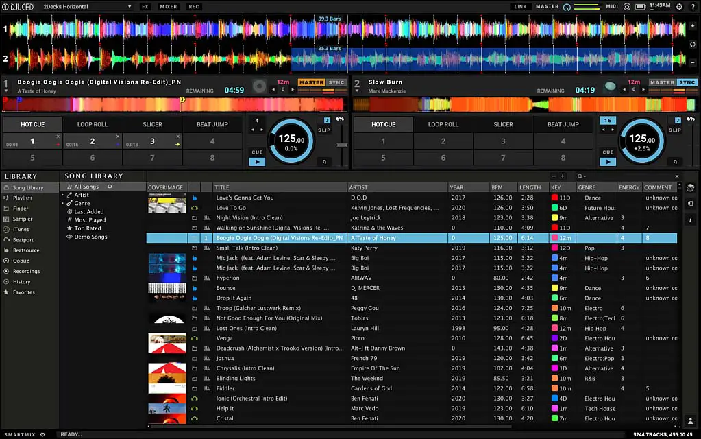 DJUCED DJ software can be used to the fullest only with a dedicated Hercules DJ controller.