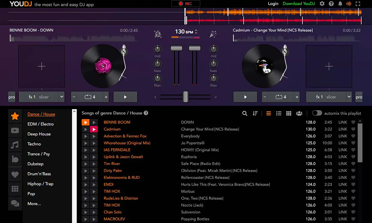 free dj software for pc