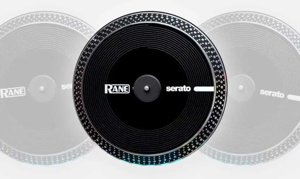 The Rane One offers amazing quality 7.2" (~18 cm) motorized platters that emulate the vinyl mixing experience quite well.