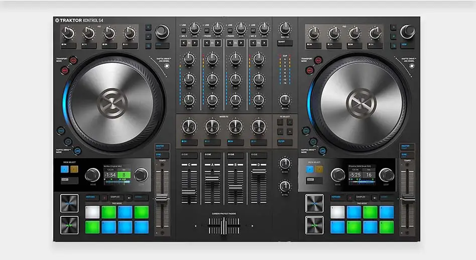 Traktor Kontrol S4 MK3 - top view.