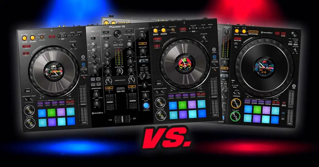 Pioneer DDJ800 vs. DDJ1000 (Direct Comparison!) djgear2k