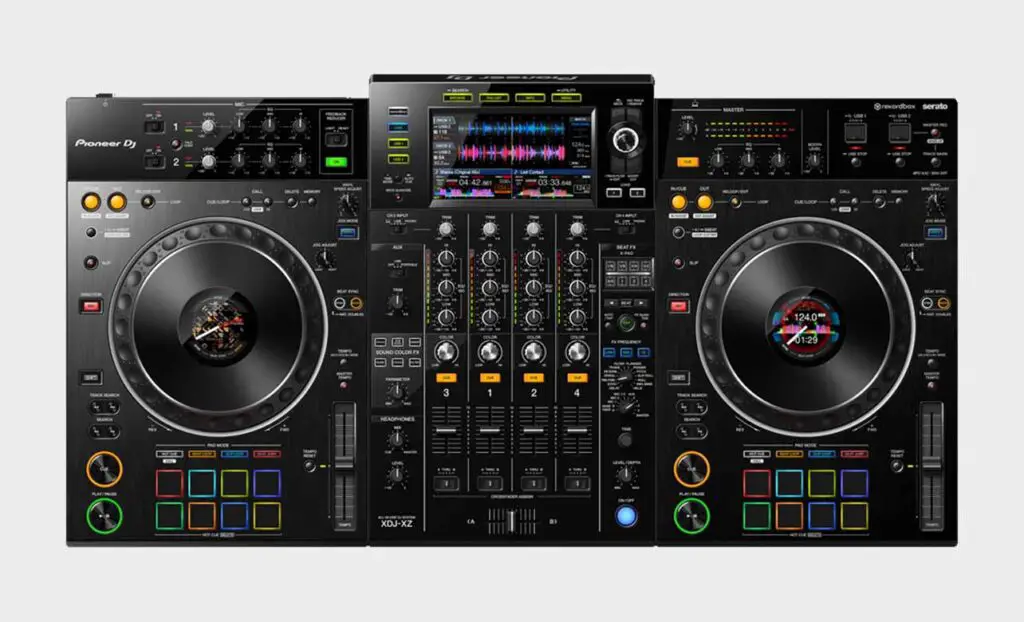 Pioneer XDJ-XZ top view.