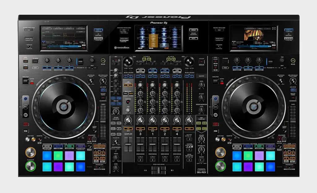 Pioneer DDJ-RZX top view.