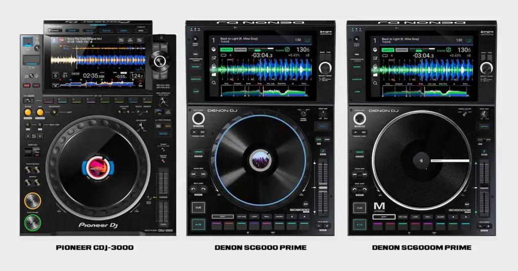 CDJ-3000 vs. SC6000 / SC6000M - Which one should you choose?