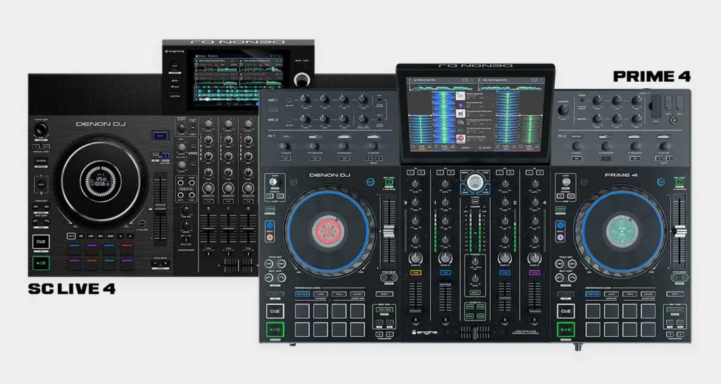 Denon DJ SC Live 4 vs. Denon DJ Prime 4 - see our detailed comparison!