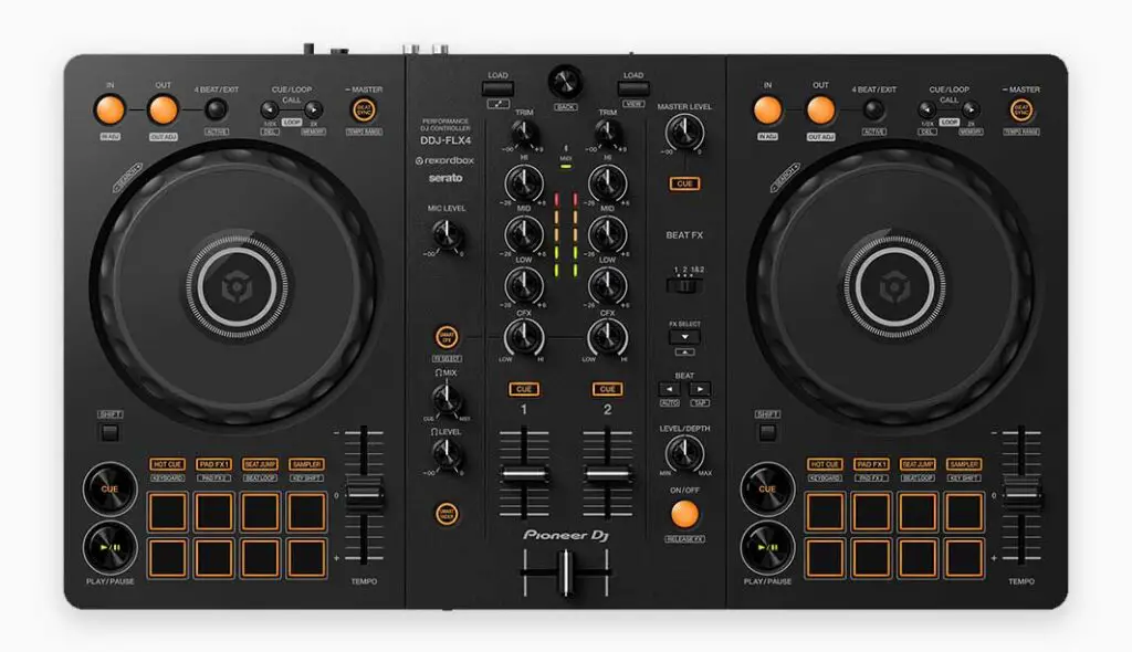 The new Pioneer DDJ-FLX4 is the official replacement for the DDJ-400.