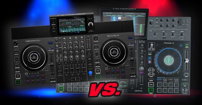 Denon DJ SC Live 4 vs. Denon DJ Prime 4 - Which One Should You Choose?