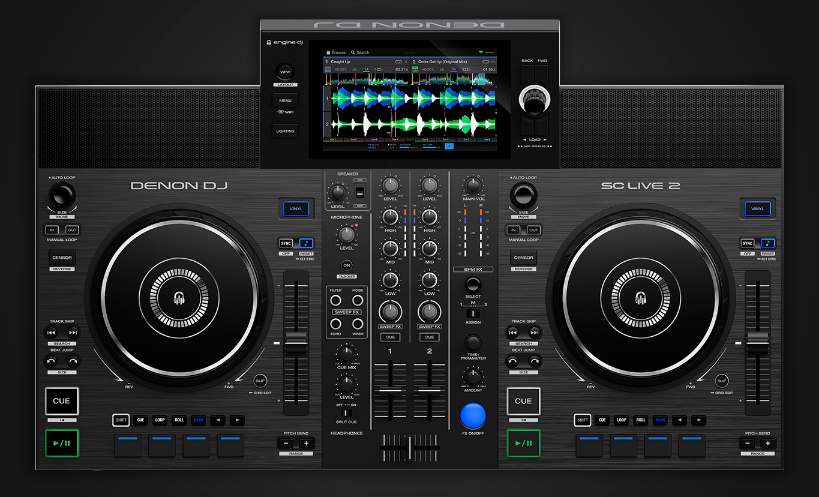 There is another! - Denon DJ SC Live 2 is a stripped down 2-channel version of the SC Live 4.