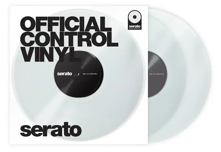 Official Serato DJ control timecode vinyl records can be used with different pieces of DJ software.