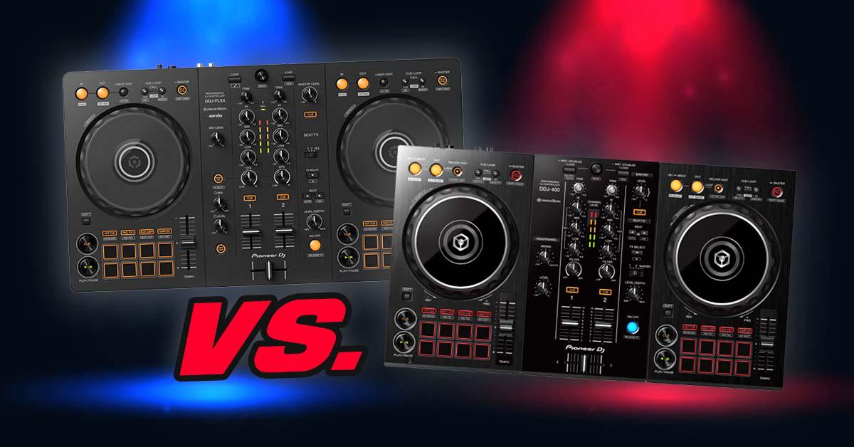 Pioneer DDJ-FLX4 vs. DDJ-400 - DJ Gear Comparison