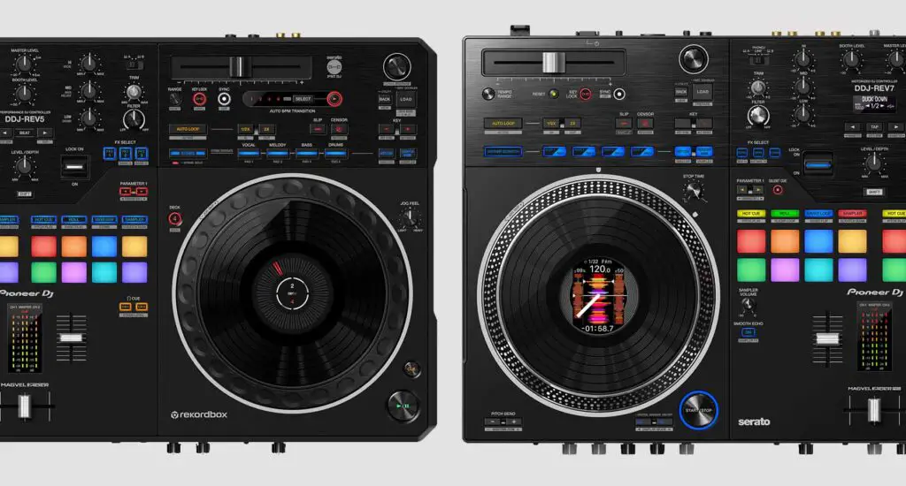 Is the Pioneer DDJ-Rev5 just a revised version of the DDJ-Rev7? - Let's take a closer look at both devices!
