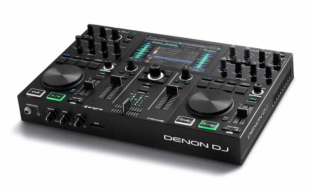 Denon DJ Prime GO angle view.